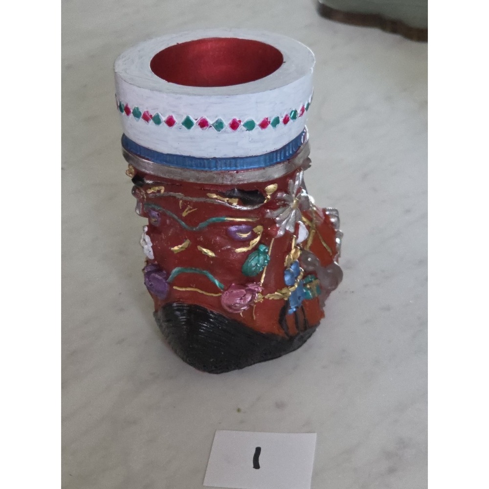 Handmade Resin Santa Boot - Picture 4 of 13